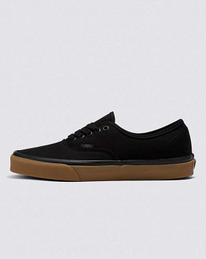 Vans Authentic 12 Oz Canvas Shoe Men Sneakers Black / Brown | PG1-3313