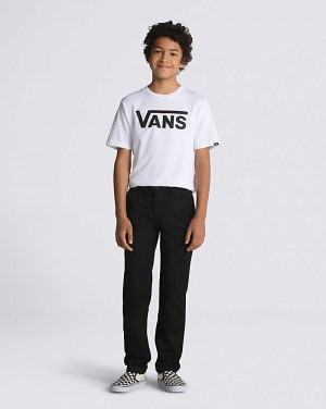 Vans Authentic Chino Kids' Pants Black | PV1-3414