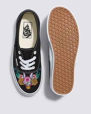 Vans Authentic Dia De Los Muertos Shoe Women Sneakers Black / White | FY1-9717