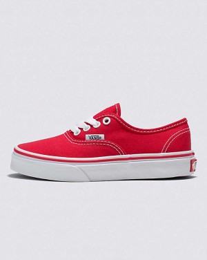 Vans Authentic Shoe Kids' Sneakers Red / White | UV1-8142