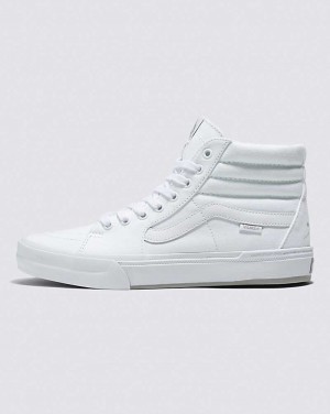 Vans BMX SK8-Hi Shoe X Perris Benegas Shoe Women High Top Sneakers White / Grey | SJ1-2588