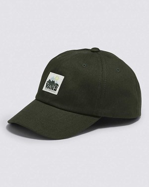 Vans Blue Mountain Jockey Kids' Hats Deep Green | SY1-2293