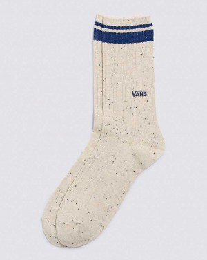 Vans Classic Crew Men Socks Blue | XC1-1547