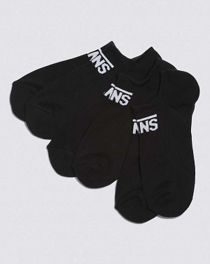 Vans Classic Kick 3-Pack Kids' Socks Black | AS1-1317