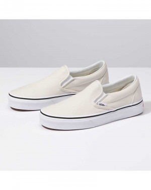 Vans Classic Slip-On Shoe Men Slip On Shoes Beige / White | TI1-3834