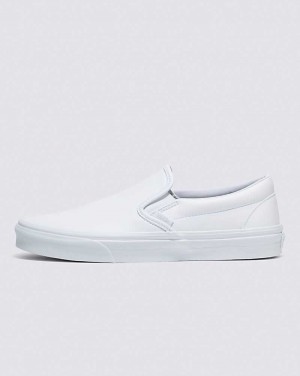 Vans Classic Slip-On Tumble Shoe Men Slip On Shoes White | KX1-3441