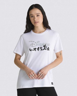 Vans Club 100 BFF Women T Shirts White | SB1-0520