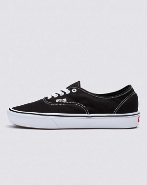 Vans ComfyCush Authentic Shoe Men Sneakers Black / White | HR1-7646