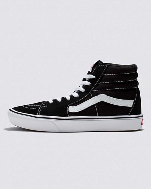 Vans ComfyCush SK8-Hi Shoe Men High Top Sneakers Black / White | HT1-8209