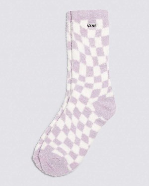 Vans Cozy Crew Women Socks Purple | MO1-9543