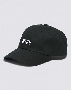 Vans Curved Bill Jockey Men Hats Black | DL1-3126