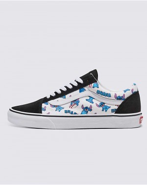 Vans Customs Lilo & Stitch Old Skool Shoe Women Sneakers Black / Multicolor | BJ1-3566