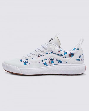 Vans Customs Lilo & Stitch UltraRange EXO Shoe Men Casual Shoes White | VD1-1765