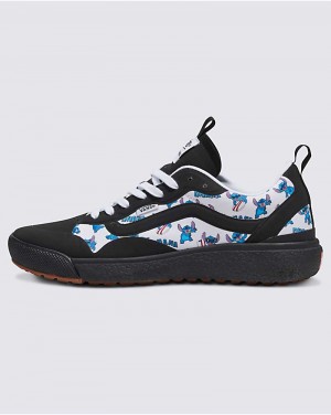 Vans Customs Lilo & Stitch UltraRange EXO Shoe Women Casual Shoes Black | AU1-8753