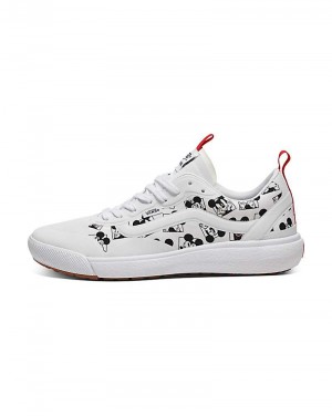 Vans Customs Mickey UltraRange EXO Shoe Men Casual Shoes White | CU1-8376