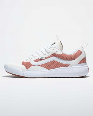 Vans Customs Rose Dawn UltraRange EXO Women Casual Shoes White / Coral | MI1-9745