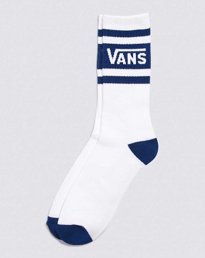 Vans Drop V Crew Men Socks Blue | AE1-1713