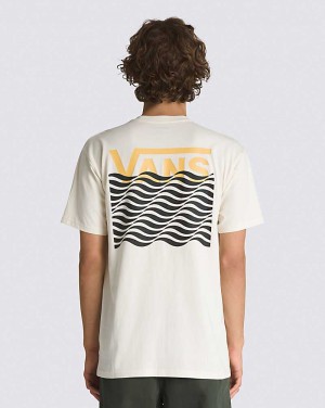 Vans Future Currents Men T Shirts White | CK1-4649