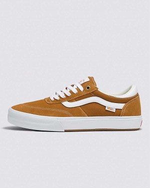 Vans Gilbert Crockett Men Sneakers Gold Brown | QI1-2010