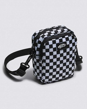 Vans Go Getter Crossbody Bag Kids' Bags Black / White | KE1-4022