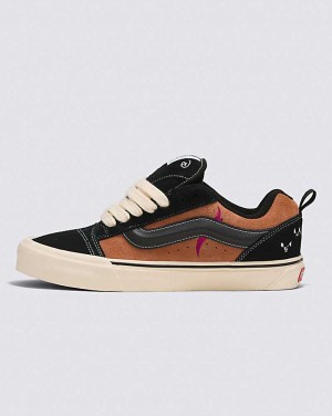 Vans Knu Skool Shoe Men Sneakers Black / Brown | YD1-7807