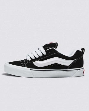 Vans Knu Skool Shoe Men Sneakers Black / White | ZY1-8348