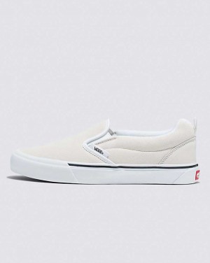 Vans Knu Slip Shoe Men Slip On Shoes White / White | MK1-1686