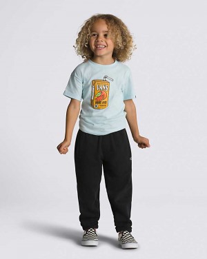 Vans Little Kids Core Basic Fleece Kids' Pants Black | UN1-8559