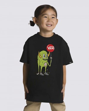 Vans Little Kids Monster Friend Kids' T Shirts Black | YX1-3166