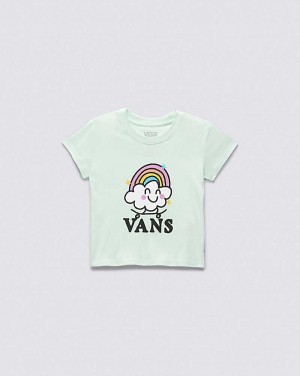 Vans Little Kids Rainbow Skate Kids' T Shirts Light Turquoise | WL1-8943