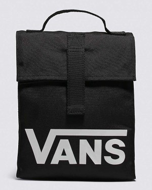 Vans Lunch Bag Women Bags Black / White | YA1-8245