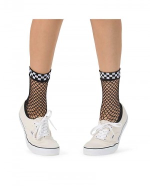 Vans Meshed Up Women Socks Black | DA1-0948