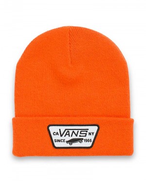 Vans Milford Men Beanie Orange | CA1-5231