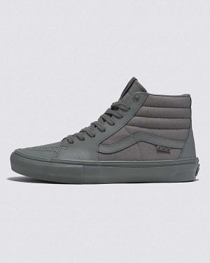 Vans Mono Skate SK8-Hi Shoe Men High Top Sneakers Grey | GZ1-8515