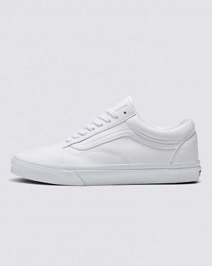 Vans Old Skool Classic Tumble Shoe Men Sneakers White | CX1-3296