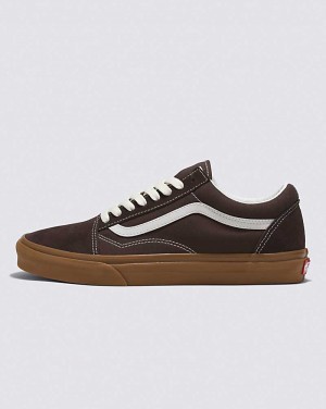 Vans Old Skool Classics Shoe Men Sneakers Brown Chocolate | AS1-9395