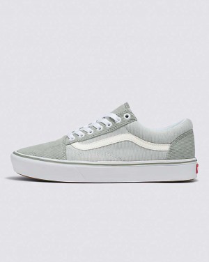 Vans Old Skool ComfyCush Corduroy Shoe Men Sneakers Light Green | XT1-6403