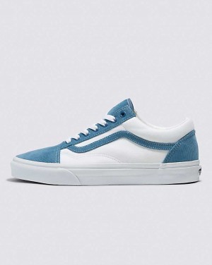 Vans Old Skool Corduroy Shoe Women Sneakers Navy / White | UZ1-4277