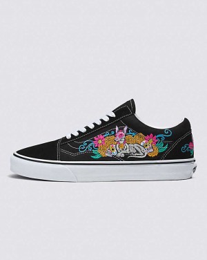 Vans Old Skool Dia De Los Muertos Shoe Men Sneakers Black / White | FE1-2733