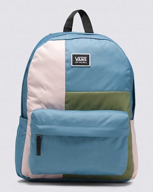 Vans Old Skool H20 Women Backpacks Blue / Rose | SN1-9059