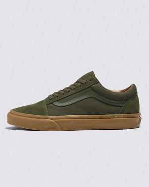 Vans Old Skool Shoe Men Sneakers Green / Brown | NO1-2562