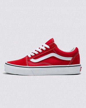 Vans Old Skool Shoe Women Sneakers Red / White | EI1-6577