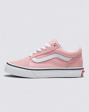 Vans Old Skool Shoes Kids' Sneakers Pink / White | PJ1-3840