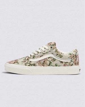 Vans Old Skool Tapestry Floral Shoe Men Sneakers White | BA1-2679