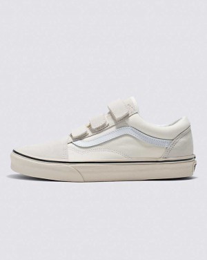 Vans Old Skool V Marshmallow/Turtledove Shoe Men Sneakers White | PO1-8140