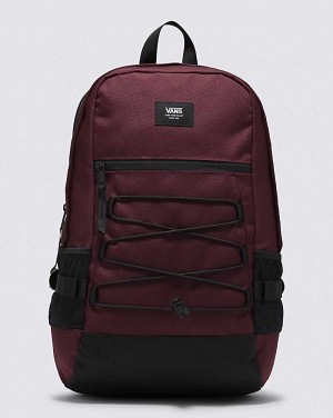 Vans Original Men Backpacks Dark Red | ND1-0507