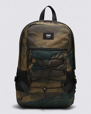 Vans Original Men Backpacks Deep Green / Olive | JN1-1654