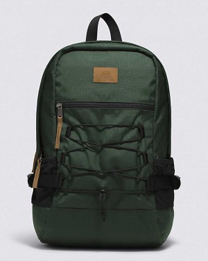 Vans Original Men Backpacks Deep Green | XM1-8109