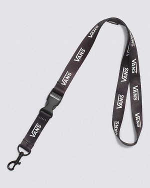 Vans Out Of Sight Lanyard Women Others Black | ZC1-8772