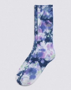 Vans Outer Limits Crew Men Socks Blue | RU1-2651